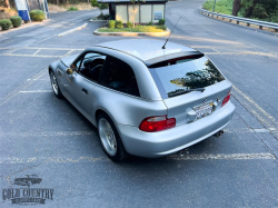 2000 BMW M Coupe in Titanium Silver Metallic over Estoril Blue & Black Nappa