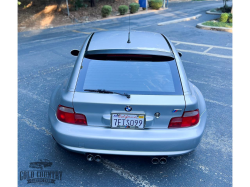 2000 BMW M Coupe in Titanium Silver Metallic over Estoril Blue & Black Nappa