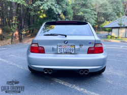 2000 BMW M Coupe in Titanium Silver Metallic over Estoril Blue & Black Nappa