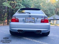 2000 BMW M Coupe in Titanium Silver Metallic over Estoril Blue & Black Nappa