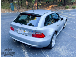 2000 BMW M Coupe in Titanium Silver Metallic over Estoril Blue & Black Nappa