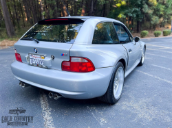 2000 BMW M Coupe in Titanium Silver Metallic over Estoril Blue & Black Nappa