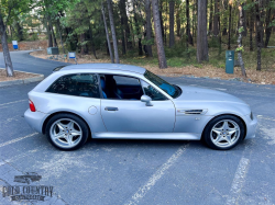 2000 BMW M Coupe in Titanium Silver Metallic over Estoril Blue & Black Nappa