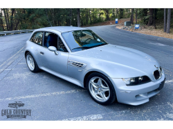 2000 BMW M Coupe in Titanium Silver Metallic over Estoril Blue & Black Nappa