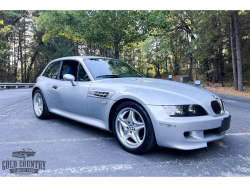 2000 BMW M Coupe in Titanium Silver Metallic over Estoril Blue & Black Nappa