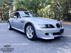 2000 BMW M Coupe in Titanium Silver Metallic over Estoril Blue & Black Nappa