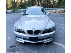 2000 BMW M Coupe in Titanium Silver Metallic over Estoril Blue & Black Nappa