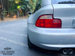 2000 BMW M Coupe in Titanium Silver Metallic over Estoril Blue & Black Nappa