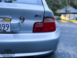 2000 BMW M Coupe in Titanium Silver Metallic over Estoril Blue & Black Nappa