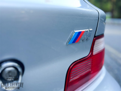 2000 BMW M Coupe in Titanium Silver Metallic over Estoril Blue & Black Nappa