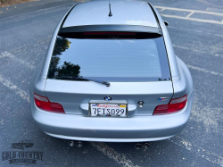 2000 BMW M Coupe in Titanium Silver Metallic over Estoril Blue & Black Nappa