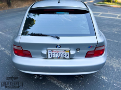 2000 BMW M Coupe in Titanium Silver Metallic over Estoril Blue & Black Nappa