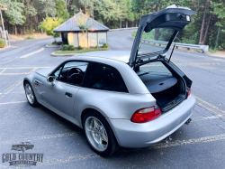 2000 BMW M Coupe in Titanium Silver Metallic over Estoril Blue & Black Nappa