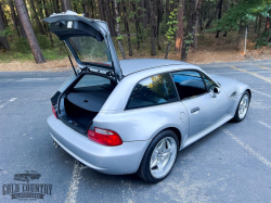 2000 BMW M Coupe in Titanium Silver Metallic over Estoril Blue & Black Nappa