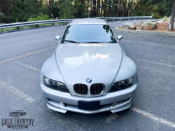 2000 BMW M Coupe in Titanium Silver Metallic over Estoril Blue & Black Nappa