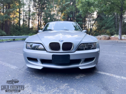 2000 BMW M Coupe in Titanium Silver Metallic over Estoril Blue & Black Nappa