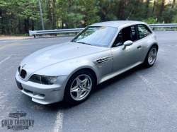 2000 BMW M Coupe in Titanium Silver Metallic over Estoril Blue & Black Nappa