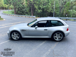 2000 BMW M Coupe in Titanium Silver Metallic over Estoril Blue & Black Nappa