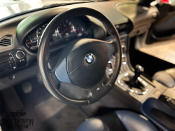 2000 BMW M Coupe in Titanium Silver Metallic over Estoril Blue & Black Nappa