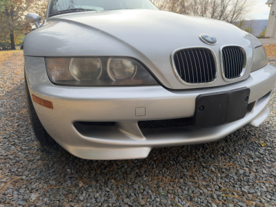 2000 BMW M Coupe in Titanium Silver Metallic over Estoril Blue & Black Nappa