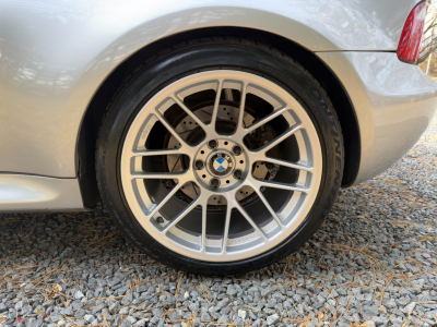 2000 BMW M Coupe in Titanium Silver Metallic over Estoril Blue & Black Nappa