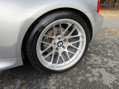 2000 BMW M Coupe in Titanium Silver Metallic over Estoril Blue & Black Nappa