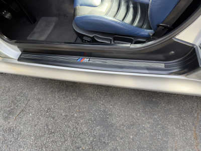 2000 BMW M Coupe in Titanium Silver Metallic over Estoril Blue & Black Nappa