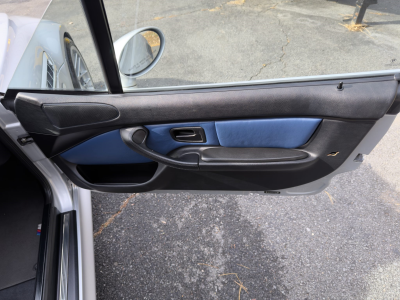 2000 BMW M Coupe in Titanium Silver Metallic over Estoril Blue & Black Nappa