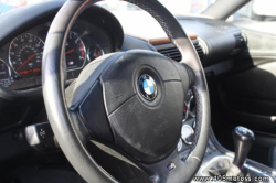2000 BMW M Coupe in Titanium Silver Metallic over Black Nappa - Steering Wheel