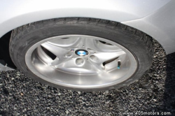 2000 BMW M Coupe in Titanium Silver Metallic over Black Nappa - Driver Rear Wheel