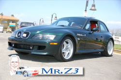 2000 BMW M Coupe in Oxford Green 2 Metallic over Kyalami Orange & Black Nappa
