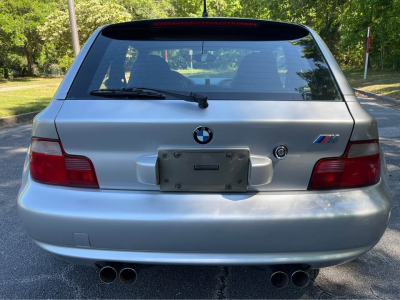 2000 BMW M Coupe in Titanium Silver Metallic over Estoril Blue & Black Nappa