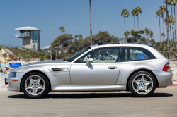 2000 BMW M Coupe in Titanium Silver Metallic over Black Nappa