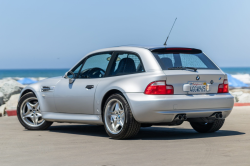 2000 BMW M Coupe in Titanium Silver Metallic over Black Nappa
