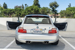 2000 BMW M Coupe in Titanium Silver Metallic over Black Nappa