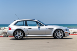 2000 BMW M Coupe in Titanium Silver Metallic over Black Nappa
