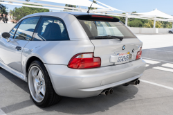 2000 BMW M Coupe in Titanium Silver Metallic over Black Nappa