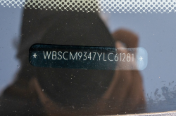 2000 BMW M Coupe in Titanium Silver Metallic over Black Nappa