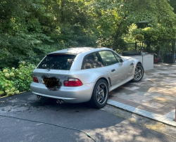 2000 BMW M Coupe in Titanium Silver Metallic over Black Nappa