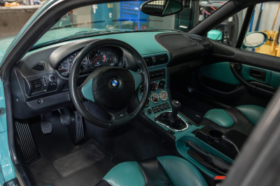 2000 BMW M Coupe in Evergreen over Evergreen & Black Nappa