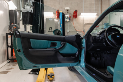 2000 BMW M Coupe in Evergreen over Evergreen & Black Nappa