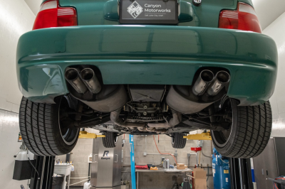 2000 BMW M Coupe in Evergreen over Evergreen & Black Nappa