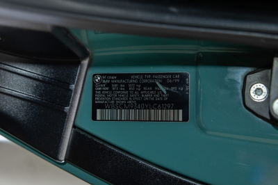 2000 BMW M Coupe in Evergreen over Evergreen & Black Nappa