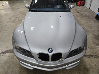 2000 BMW M Coupe in Titanium Silver Metallic over Estoril Blue & Black Nappa