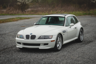 2000 BMW M Coupe in Alpine White 3 over Evergreen & Black Nappa