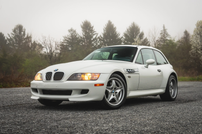 2000 BMW M Coupe in Alpine White 3 over Evergreen & Black Nappa