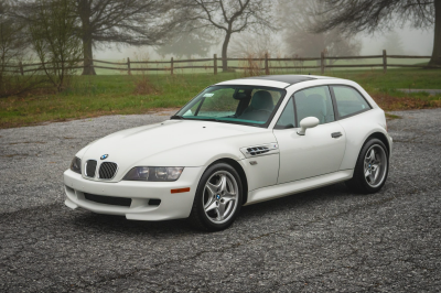 2000 BMW M Coupe in Alpine White 3 over Evergreen & Black Nappa