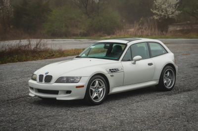 2000 BMW M Coupe in Alpine White 3 over Evergreen & Black Nappa