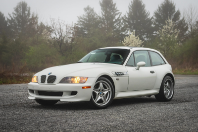 2000 BMW M Coupe in Alpine White 3 over Evergreen & Black Nappa
