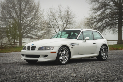 2000 BMW M Coupe in Alpine White 3 over Evergreen & Black Nappa
